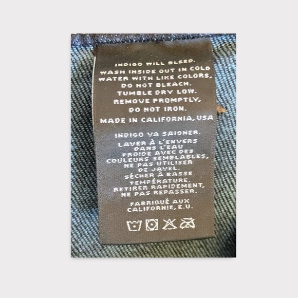 J Brand Maternity Mama J Eminence Straight Leg Elastic Side Dark Wash Size 27 - Picture 8 of 8